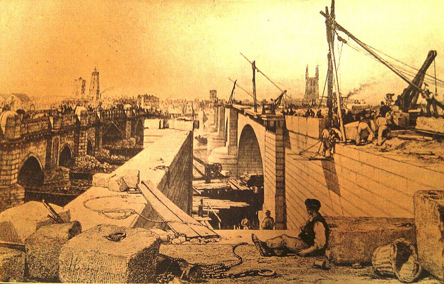 LondonBridgeOldandNew